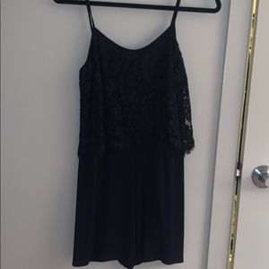 Sandro Navy Romper
